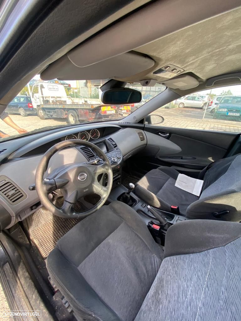 Nissan Primera 4P (P12) 1.6i de 2002 disponível para peças - 5