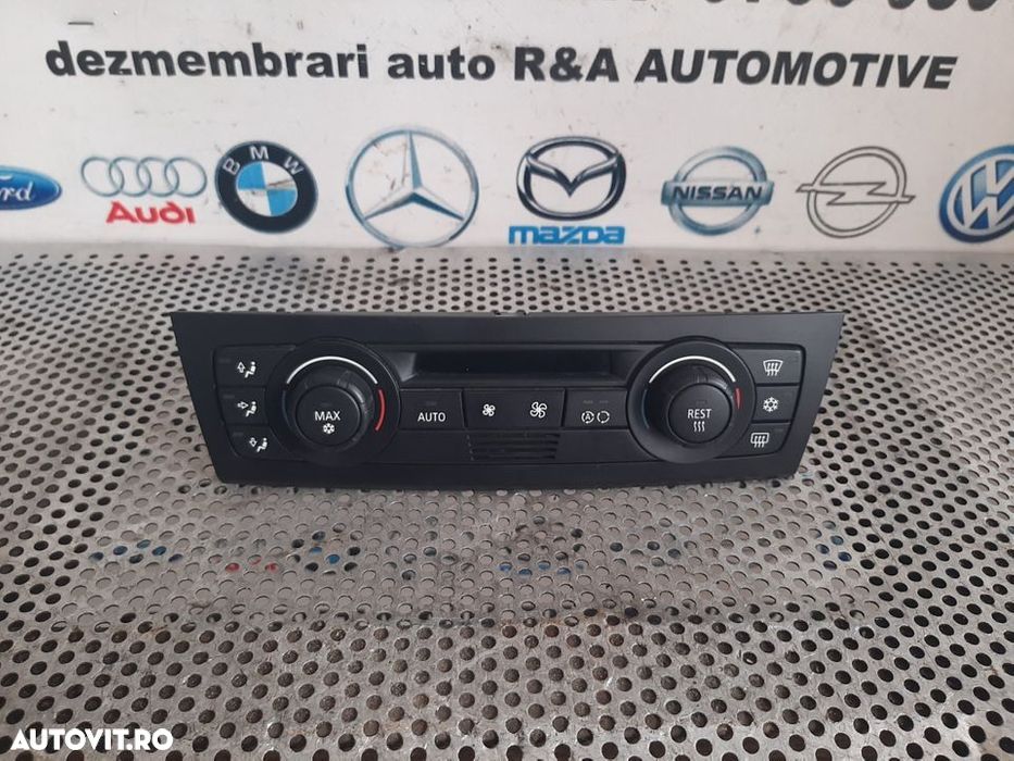 Panou Modul Comenzi Clima Ac Climatronic Bmw E90 E91 E92 E93 E87 E88 E81 E82 Cod 9220610 - 2