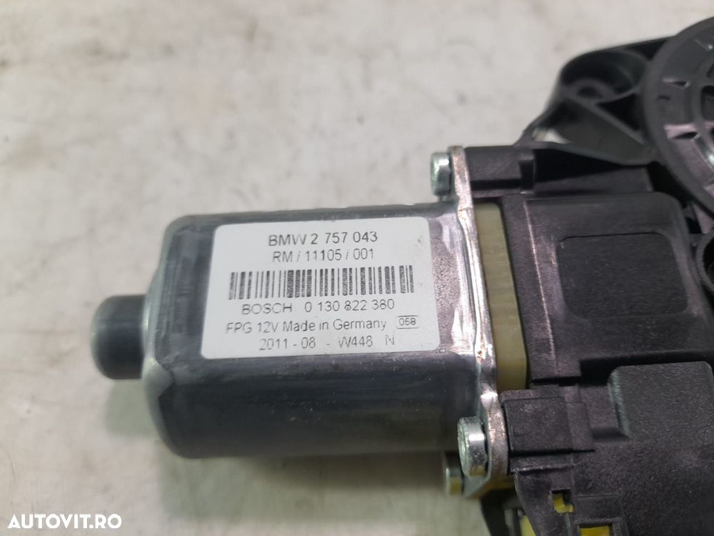 Motoras geam stanga fata 2757043 Mini Cooper R56 [facelift] [2010 - 2 - 2