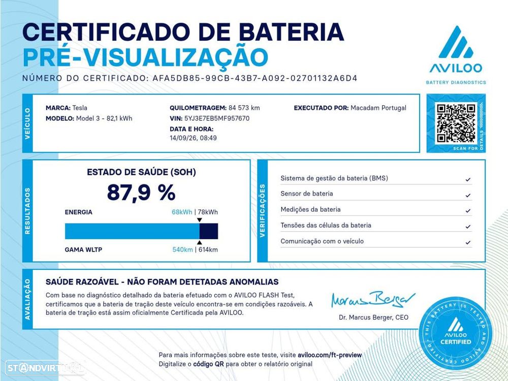 Tesla Model 3 Long Range Tração Integral - 6