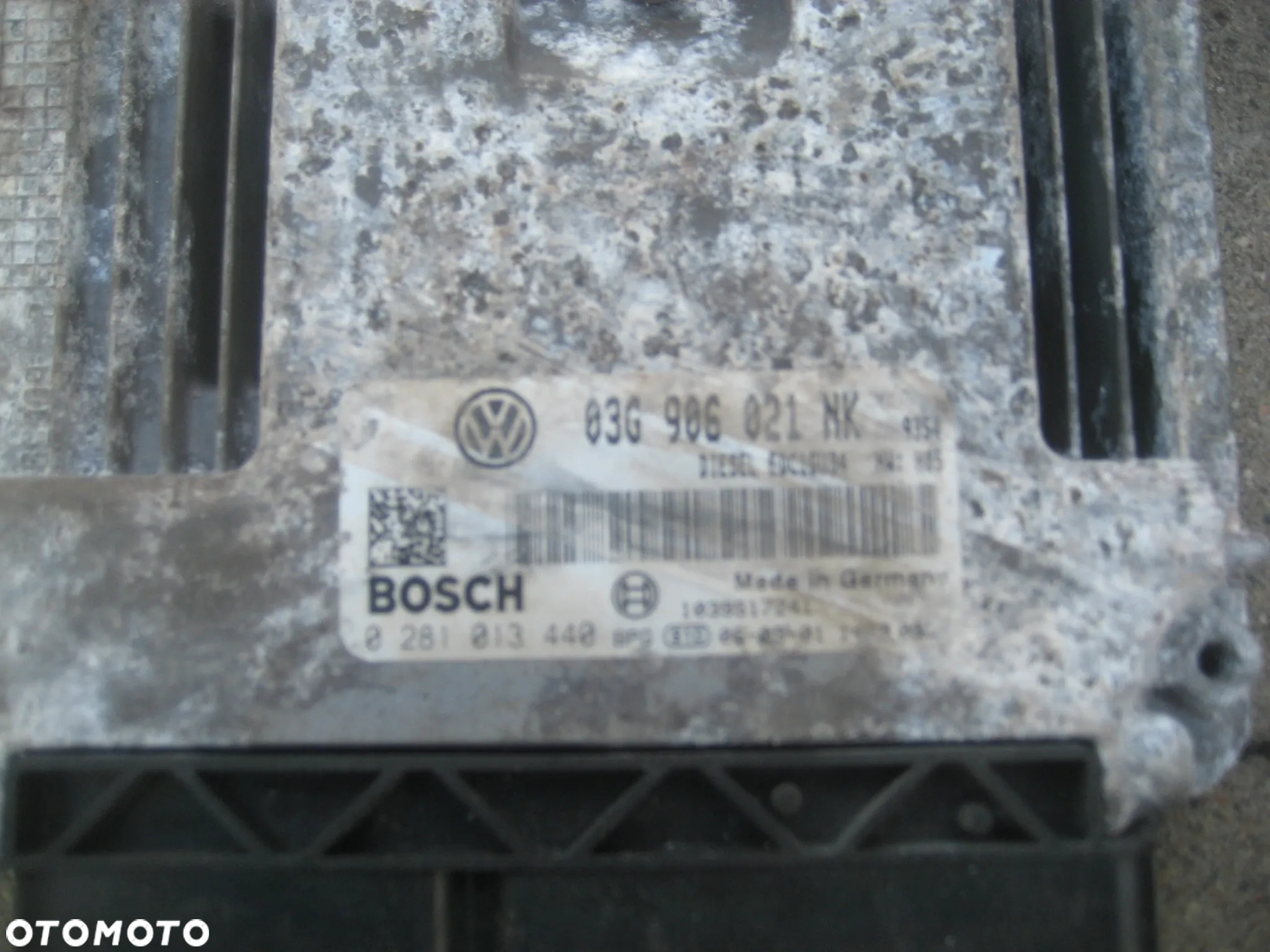 vw passat b6 2,0 tdi 140km automat komputer silnika zestaw startowy 03g906021nk - 6