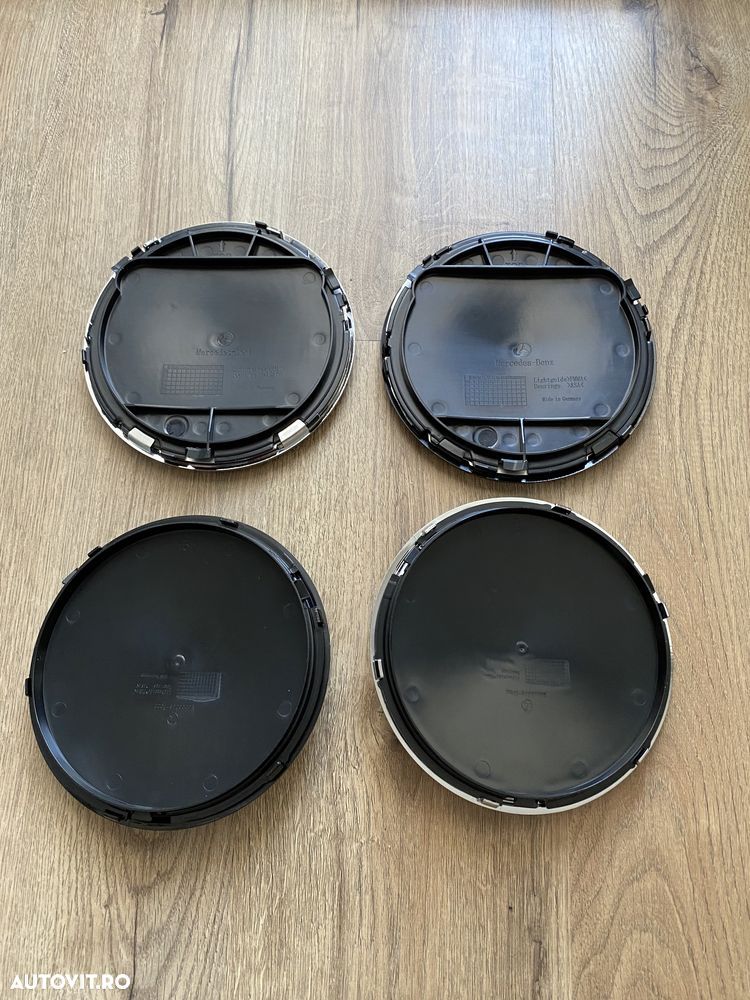 Emblema Semn Logo Stea Mercedes Grila Fata Radiator A B C E S Class - 2