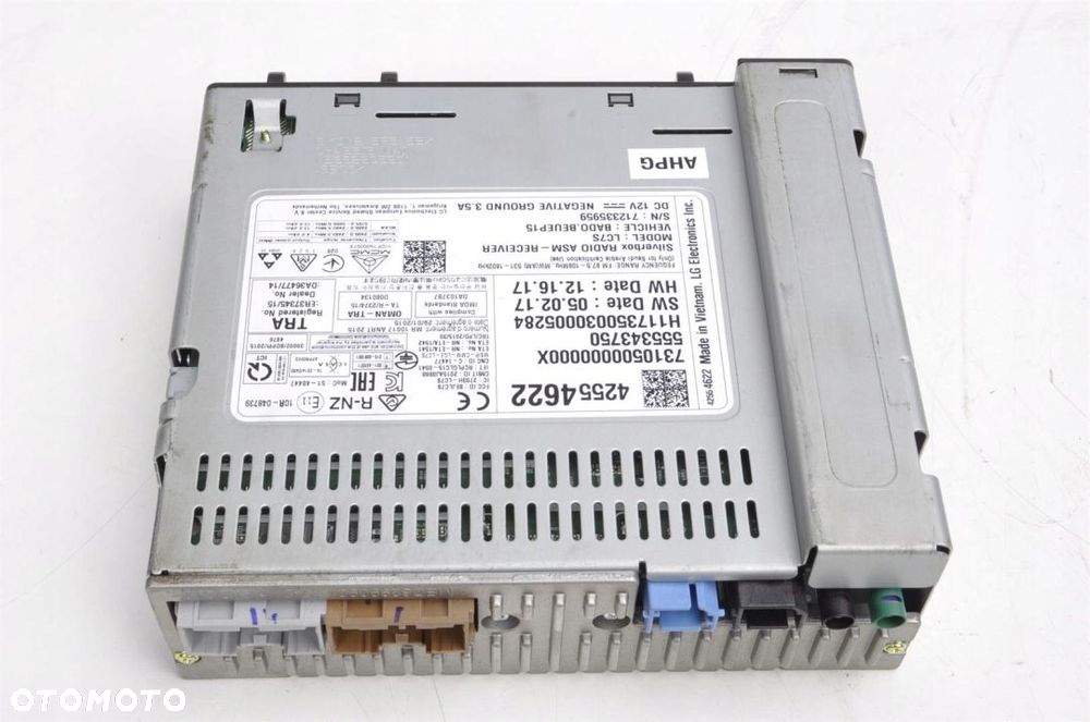 OPEL ASTRA K V RADIO STEROWNIK 42554622 555343750 - 1