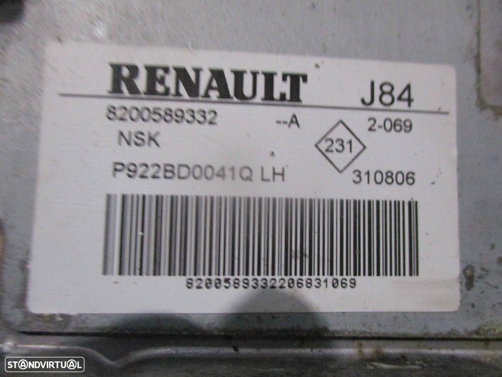 Coluna Direção/Motor Direção 8200589332A RENAULT SCENIC 2 2006 - 4