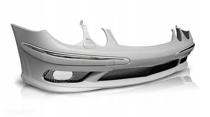Zderzak Przod kratki listwy kpl AMG-style Mercedes E-klasa w 211 2002-2006 - 1