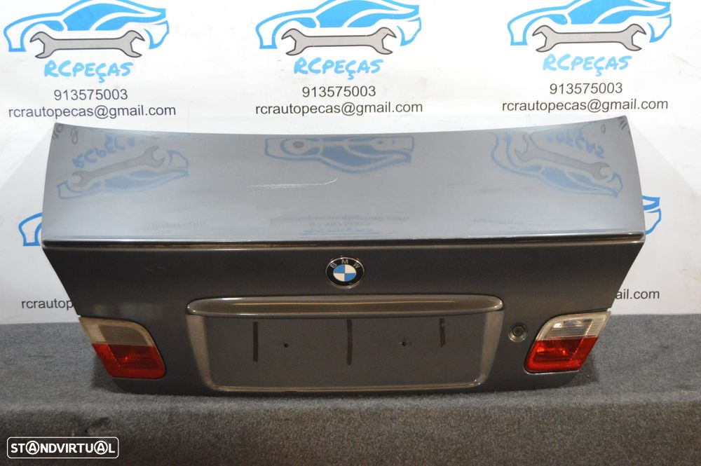PORTA TAMPA MALA 41627065260 7065260 BMW SERIE 3 E46 COUPE FECHO PUXADOR SPOILER LIP AILERON FAROLIM FAROLINS - 1