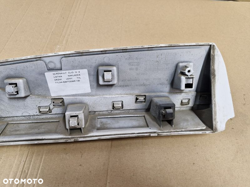 RENAULT CLIO IV LISTWA NAKŁADKA DRZWI LEWY TYL TYLNA 88772096R - 7