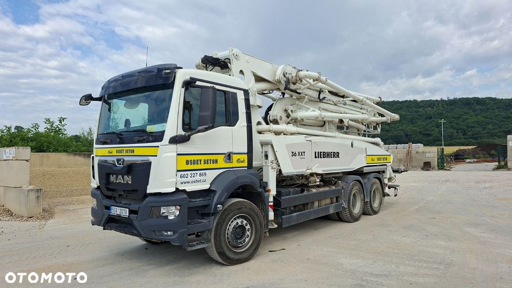 MAN Tgs 28.470 6X4 Bb + Liebherr Thp 170H / 36M5 Xxt Powerbloc - 1
