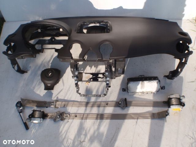 renault koleos brąz deska kokpit konsola poduszki pas - 1