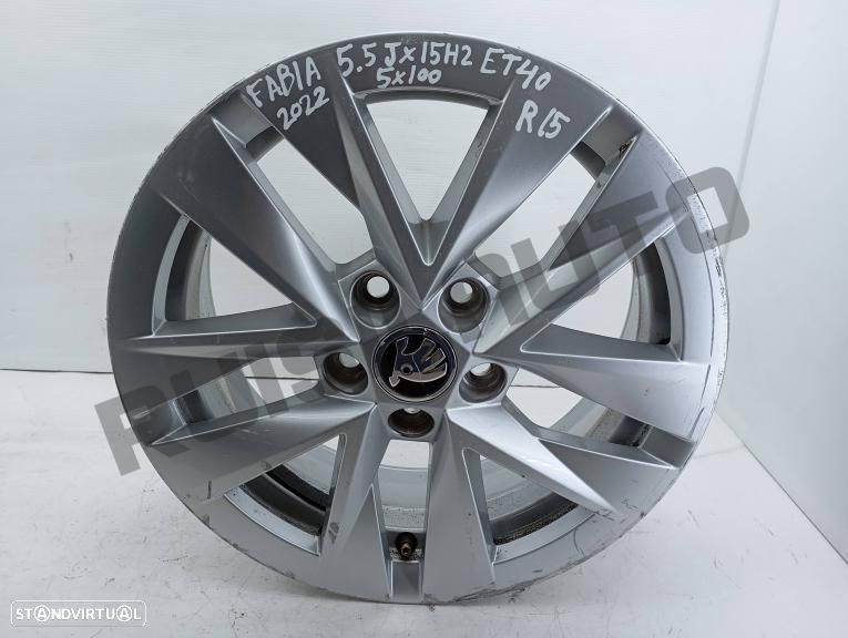 Jante Alumínio R15 6va601_025 Skoda Fabia Iv (pj) [2019_2024] 1 - 1
