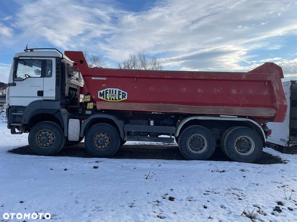 MAN TGA 41.440 8x6 Meiller Kipper Wywrotka - 17