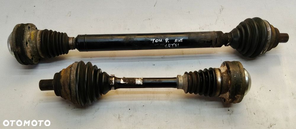 Touran I półoś lewa prawa 1,4TSI DSG automat Golf Caddy 3 Volkswagen 1K0 407 271 FP, 1K0 407 272 KP
