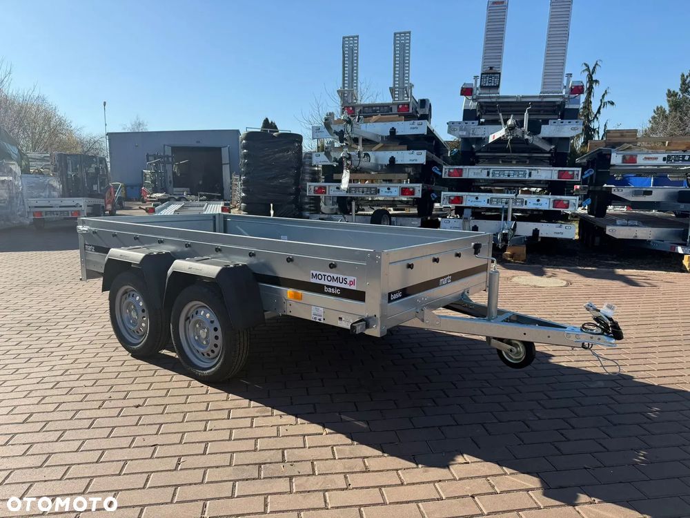 Martz Przyczepa Martz Basic 264/2 264x126x30cm 2 osie dostawa pod dom MOTOMUS - 9