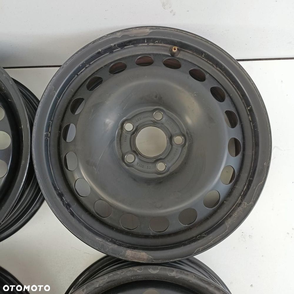Felgi 5x100 15 Audi A1 + Kołpaki 4szt (F490) - 3