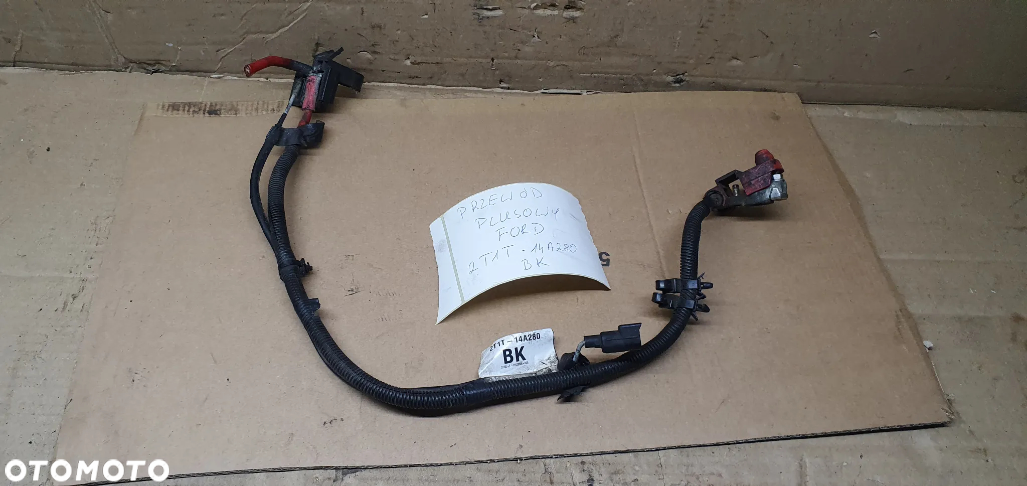 Klema plusowa kabel przewód Ford Transit Connect 2T1T-14A280-BK - 2