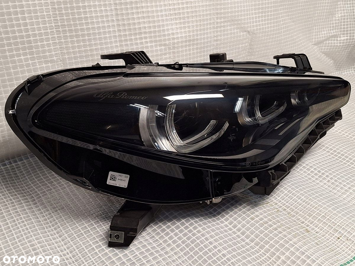 alfa romeo giulia lift 2020- lampa przod prawa full led orginal europa nowa - 3