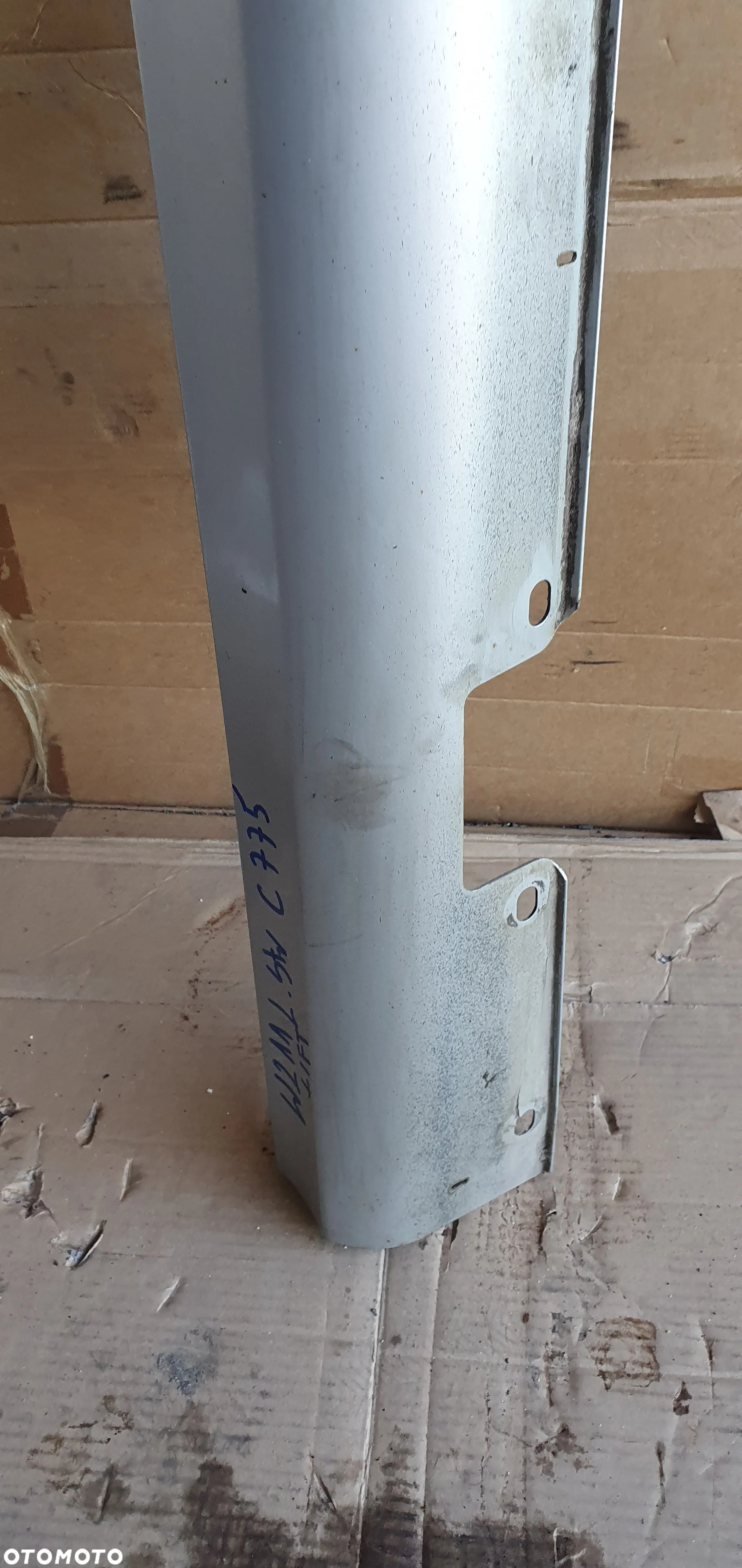 Nakładka listwa progowa osłona lewa Mercedes E-Klasa W211 Lift Kombi C775 A2116980354 - 4