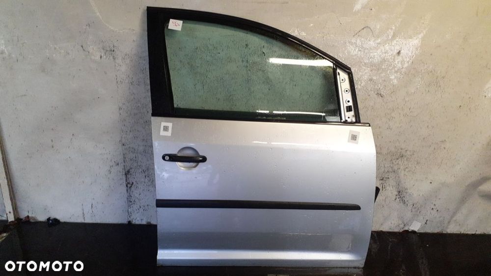 / DRZWI PRZÓD PRZEDNIE PRAWE DO VOLKSWAGEN VW TOURAN LA7W SREBRNE LIFT FL - 1