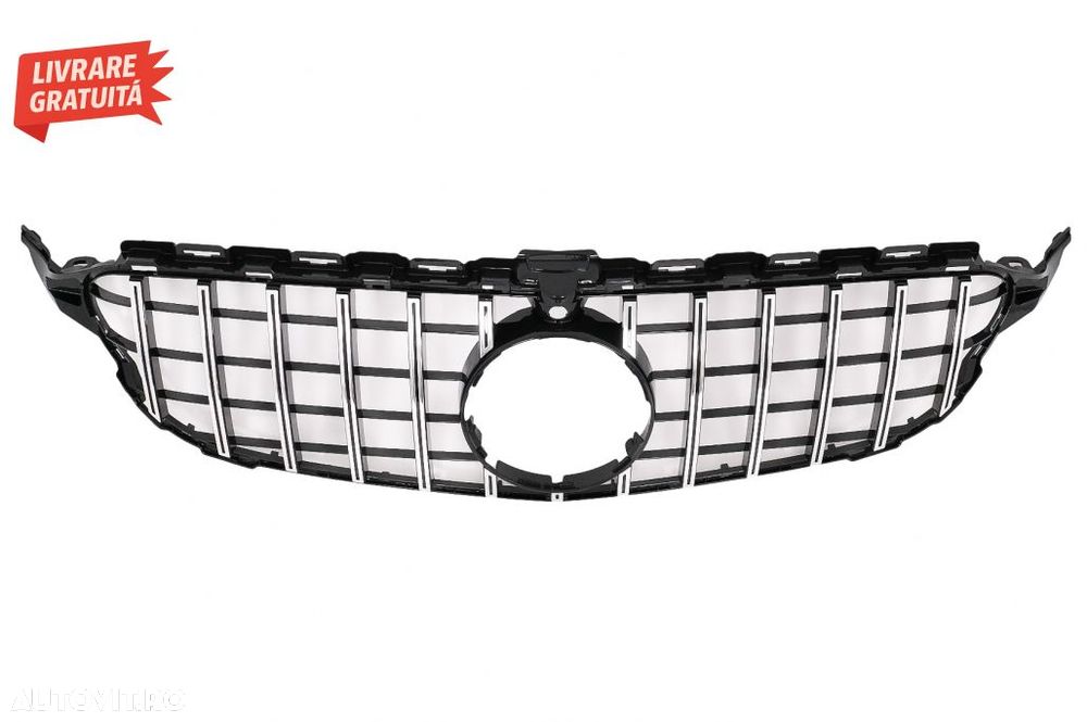 Bara Fata cu Grila cu/fara camera 360 Mercedes C-Class W205 S205 C205 A205 (2014-2- livrare gratuita - 8