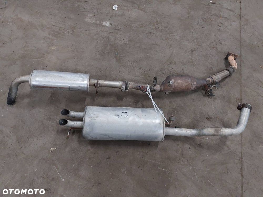 TŁUMIK WYDECH KOMPLET KATALIZATOR PUSTY VOLKSWAGEN GOLF IV 2.0 8V - 5
