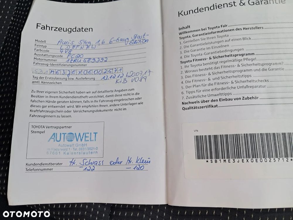 Toyota Auris 1.6 Valvematic START Edition - 22