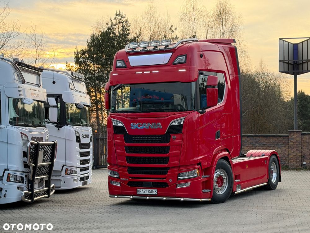 Scania 580s Scania z Niemiec ASO kontrakt serwisowy idealny stan v8 4x2 - 7