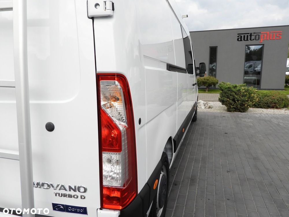 Opel MOVANO  FURGON BRYGADÓWKA  7 MIEJSC TEMPOMAT LEDY KLIMATYZACJA  135KM - 18