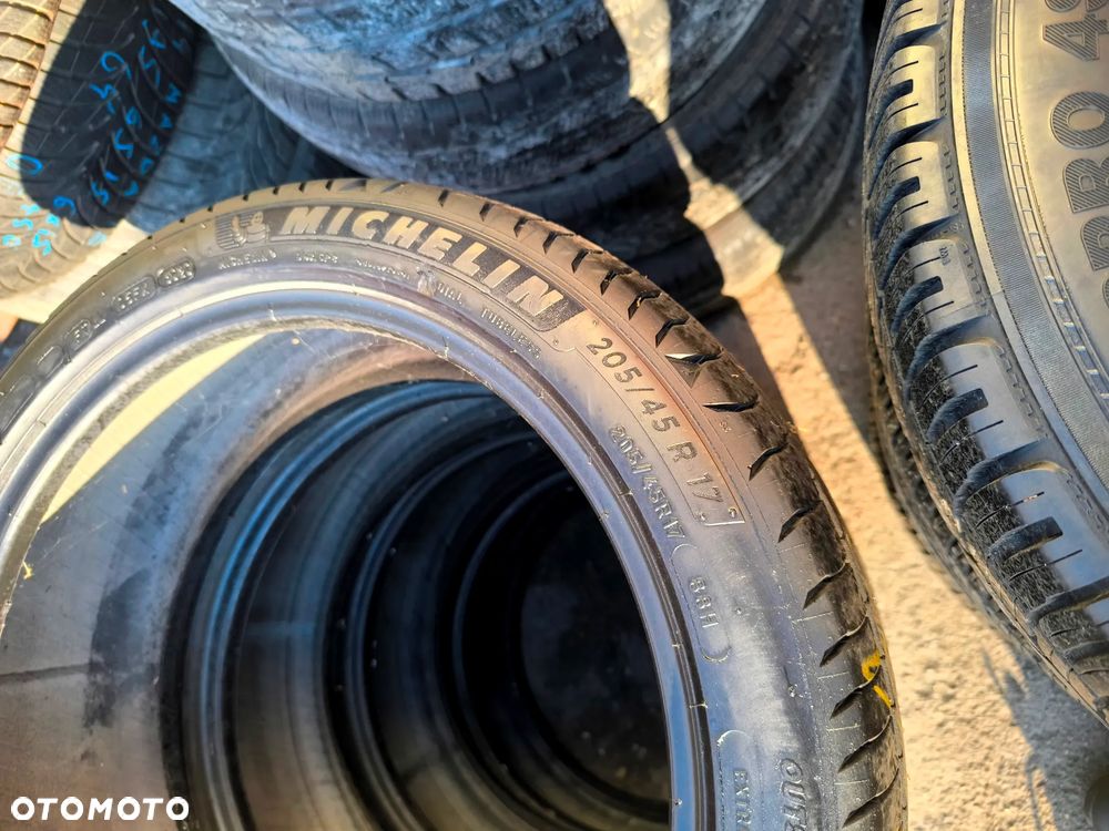205/45R17 88W XL 4szt. 4x Opony Letnie Lato MICHELIN PRIMACY 4 6,5mm Legnica ALU-RAD 20r. 205/45 - 8