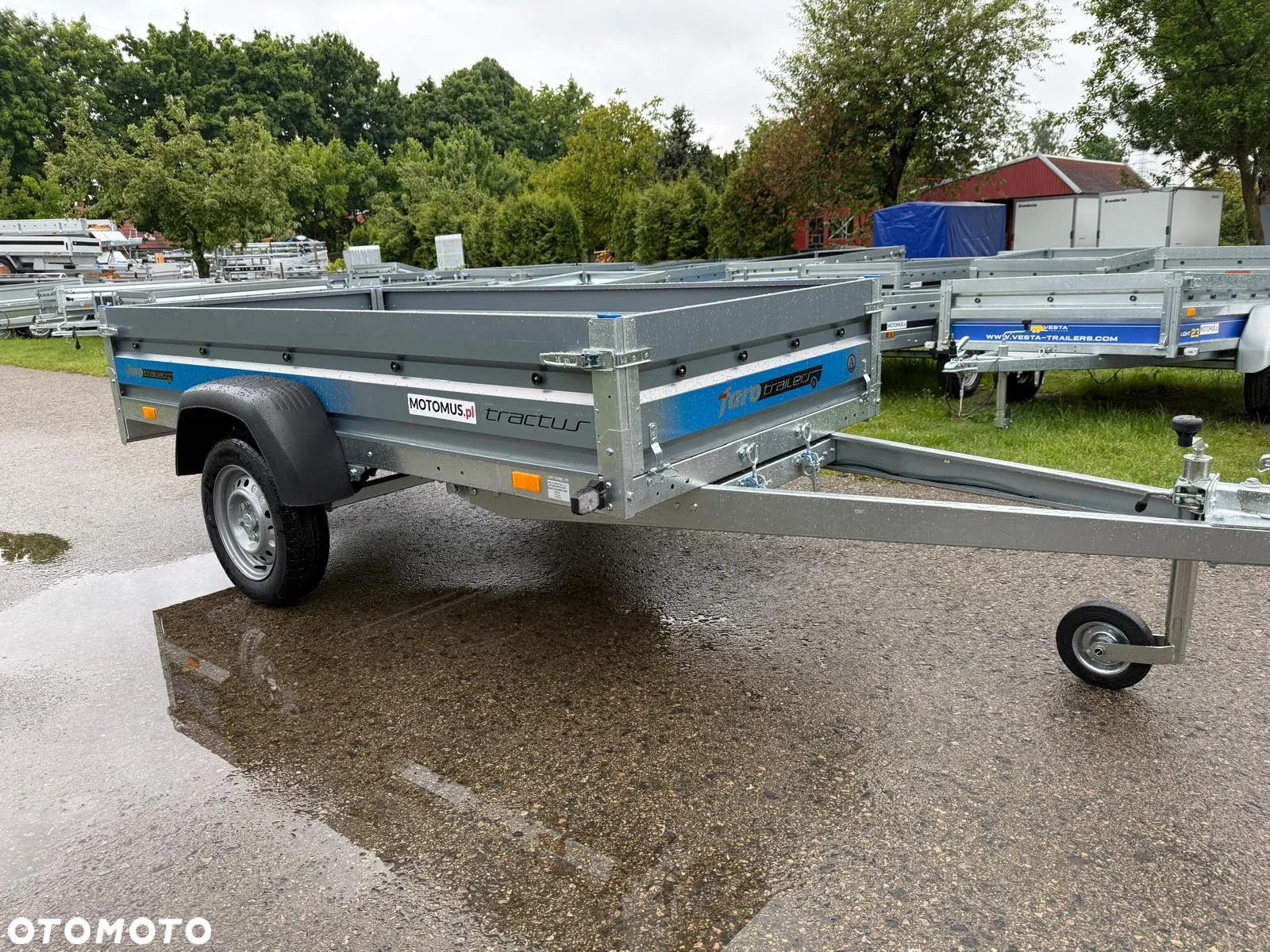 Faro Przyczepa Faro Tractus Flex 263x125x35 1 oś resor+amortyzator DMC 750kg HIT CENOWY - 4