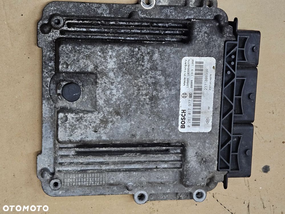 Renault Master III 3 2.3  DCI komputer sterownik silnika 0281017977 237100899R - 1