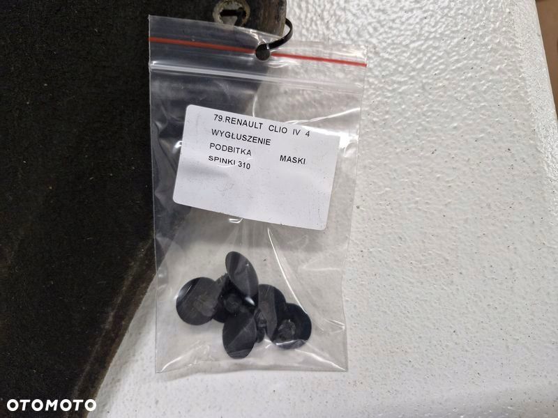 RENAULT CLIO 4 IV WYGŁUSZENIE MASKI SILNIKA PODBITKA SPINKI - 4