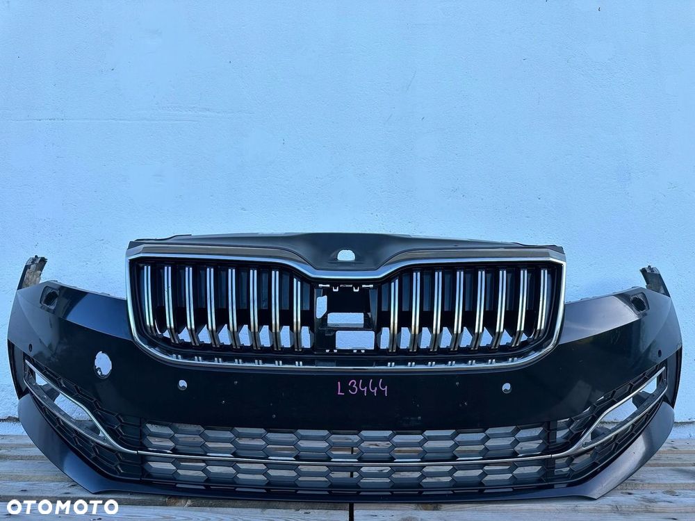 ZDERZAK PRZÓD PRZEDNI SKODA SUPERB III 3V0 LIFT 2019- 3V0807221M KOMPLETNY - 1