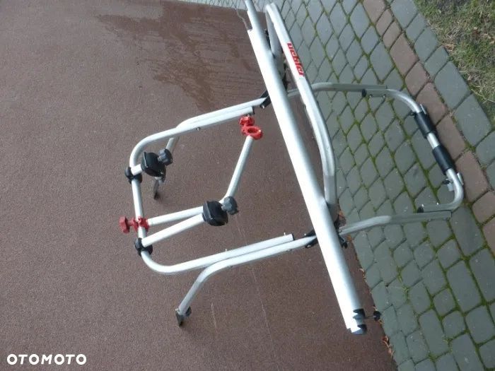 VW Sharan 95-2010 bagażnik na tylna klapę 3 rowery Uebler aluminiowy - 1