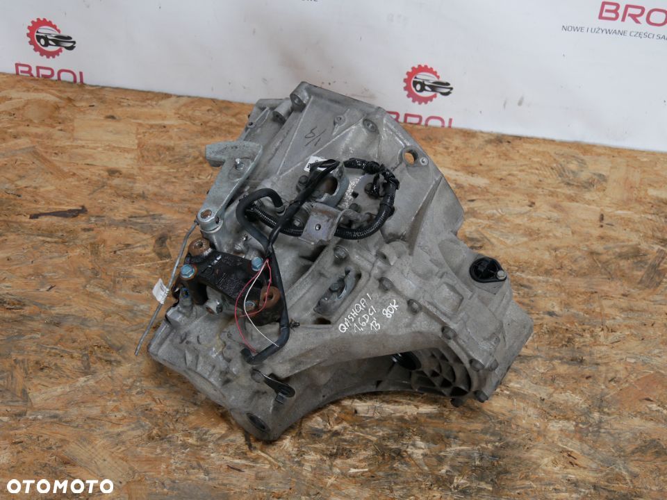 SKRZYNIA BIEGÓW NISSAN QASHQAI 1.6 DCI 13' BB60D - 2