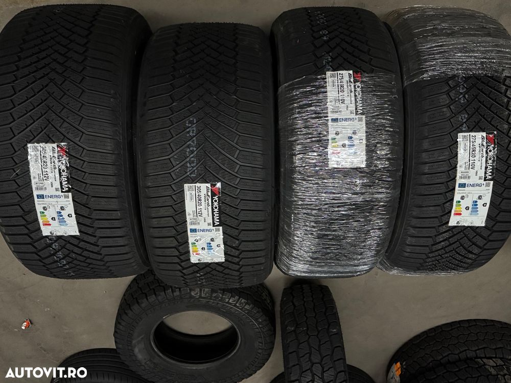 Vând set anvelope 275/45/20-305/40/20 Yokohama de iarnă noi - 1