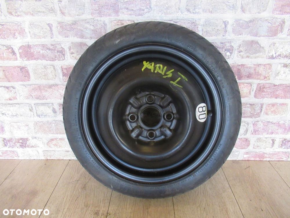 KOŁO DOJAZDOWE 115/70/14 ET45 TOYOTA YARIS I 99/05 - 1