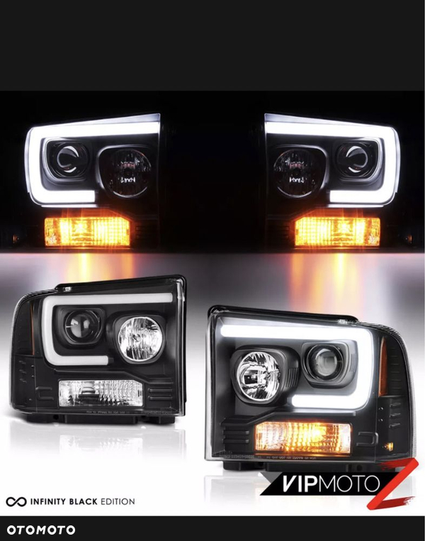 Ford f250 f350 f450 lampy przod drl