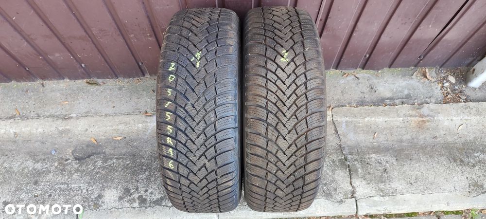 OPONY ZIMOWE 205/55R16H BARUM POLARIS6 (1924) ZIMA 9mm PARA 2 SZTUKI - 1