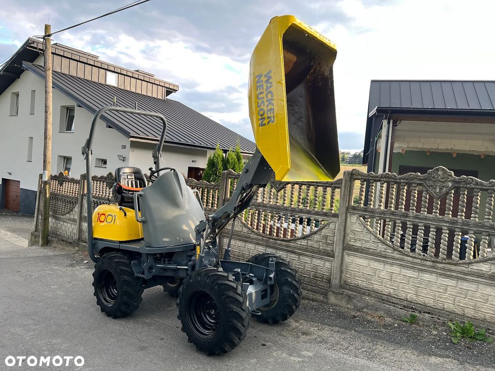 Wacker Neuson 1001 * Wozidło Budowlane Wacker Neuson 1 Tona * Wysoki Wysyp * Stan Bardzo Dobry * - 17