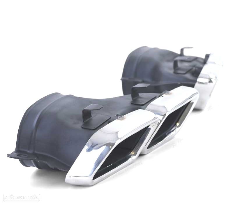 PONTEIRAS DE ESCAPE LOOK AMG C63 MERCEDES W205 14- LOOK AMG - 3