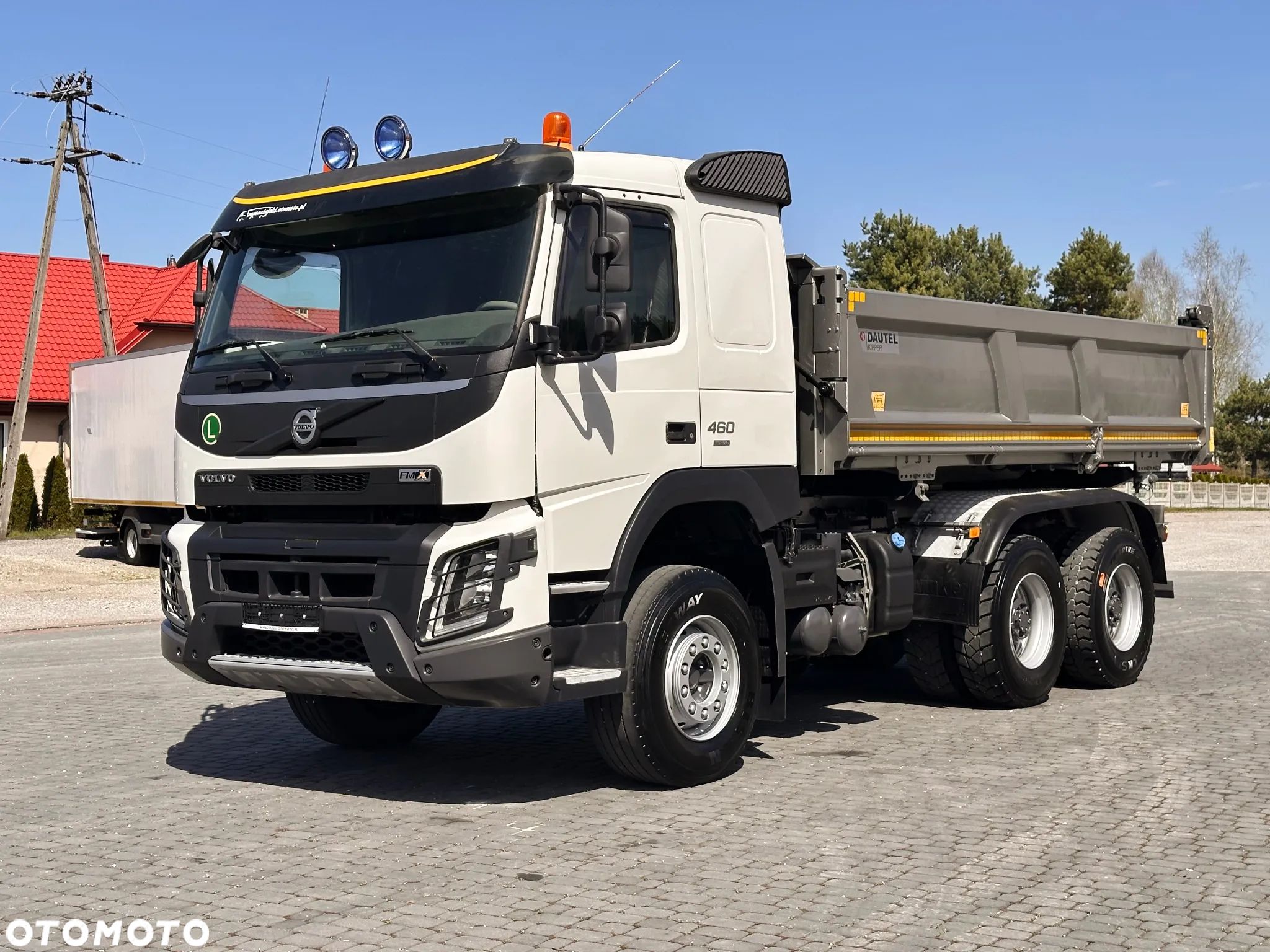 Volvo FMX 460  6x4 WYWROTKA 3 STR DAUTEL KIPPER BORDMATIC - 10