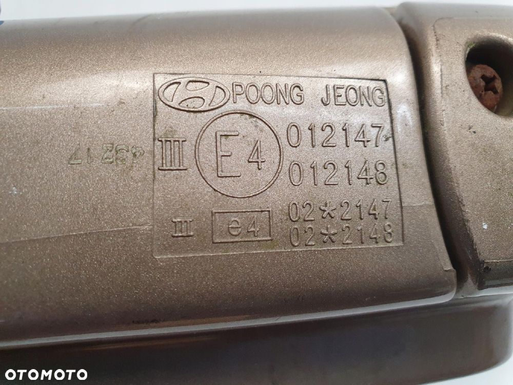 LUSTERKO Hyundai Santa Fe I 00-06r _ PRAWE PASAŻERA 5 Pin kabli EUROPA - 6