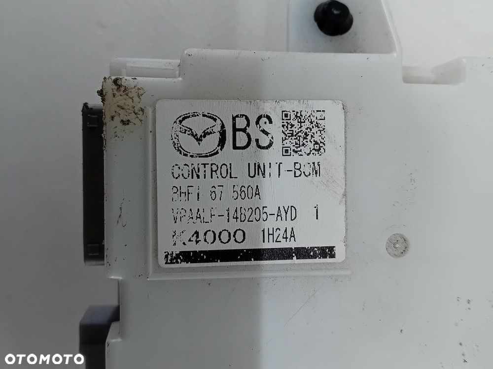 MODUŁ BCM MAZDA 3 (10-13) VPAALF-14B205-AYD 2.2 CITD - 7