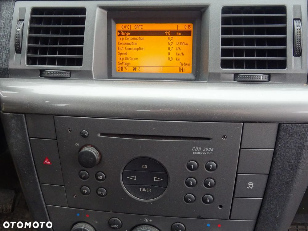 WYŚWIETLACZ MID MONITOR EKRAN KOMPUTER POKŁADOWY OPEL SIGNUM VECTRA C - 6