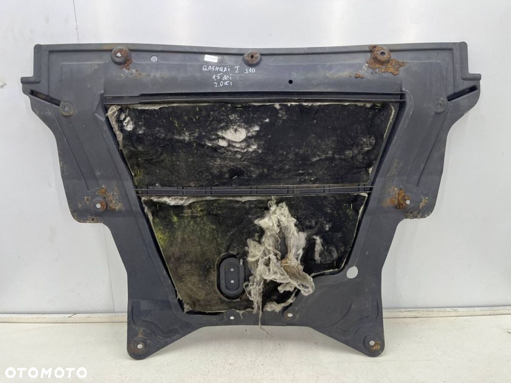 Osłona podwozia Nissan Qashqai I j10 diesel 06-13r. 1.5 dci 1.9 dci osłona dolna silnika płyta - 1