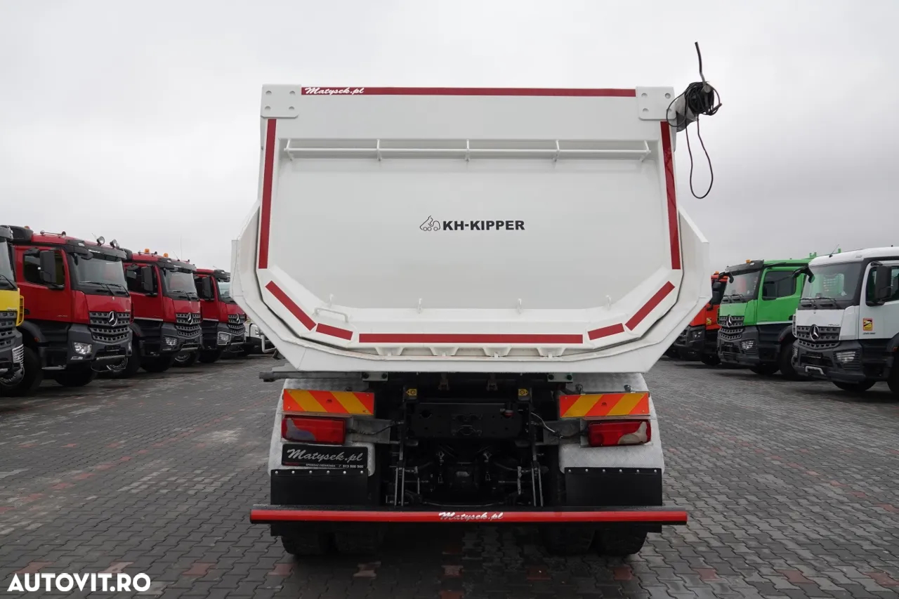MAN TGS 41.460 / 8x8 / BASCULANTE SPATE / MANUAL / KH-KIPPER / EURO 6 / 2019 / CONTRACTUL DE SERVICE - 14