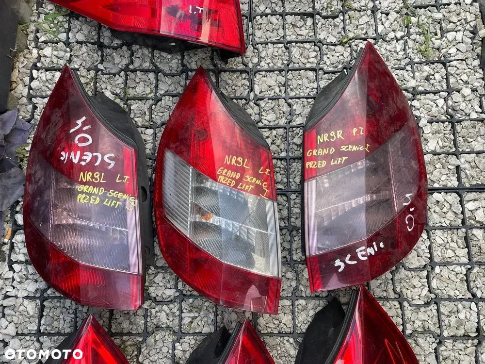 RENO LAMPY TYŁ LEWE PRAWE RENAULT LAMPA TYLNIA LEWA PRAWA - 10