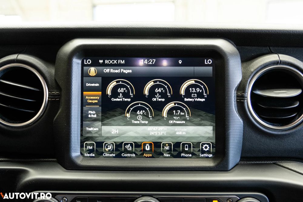 Jeep Gladiator 3.0L V6 Diesel AT8 4x4 264 CP Overland - 26