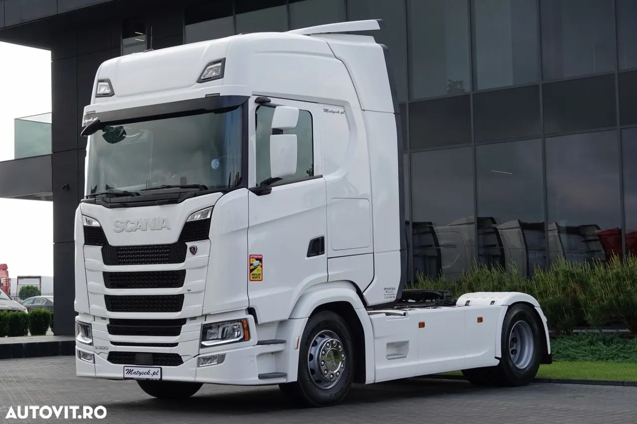 Scania S 500 / RETARDER / I-PARK COOL / ANVELOPE 100% / DUPA CONTRACTUL DE SERVICE / IMPORTAT - 1