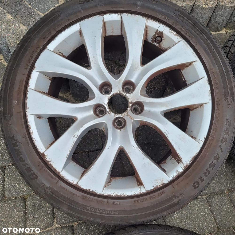 CITROEN C5 III LIFT X7 FELGI ALUMINIOWE ALUSY KOŁA 18 CALI 5X108 ZIMA - 3